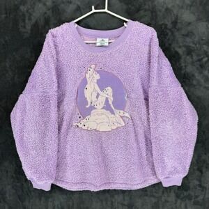 Disney‎ Spirit Jersey The Little Mermaid Ariel Sherpa Fleece Purple Large L